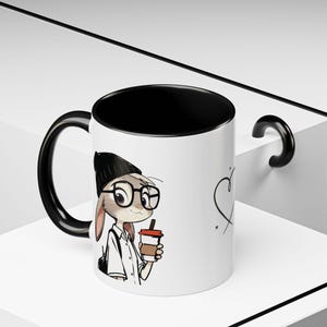 Zootropolis vos en konijn accent koffiemok | 11oz 15oz afbeelding 4