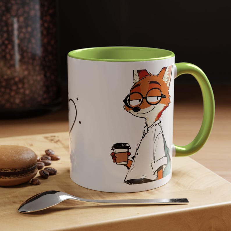 Zootropolis vos en konijn accent koffiemok | 11oz 15oz afbeelding 6