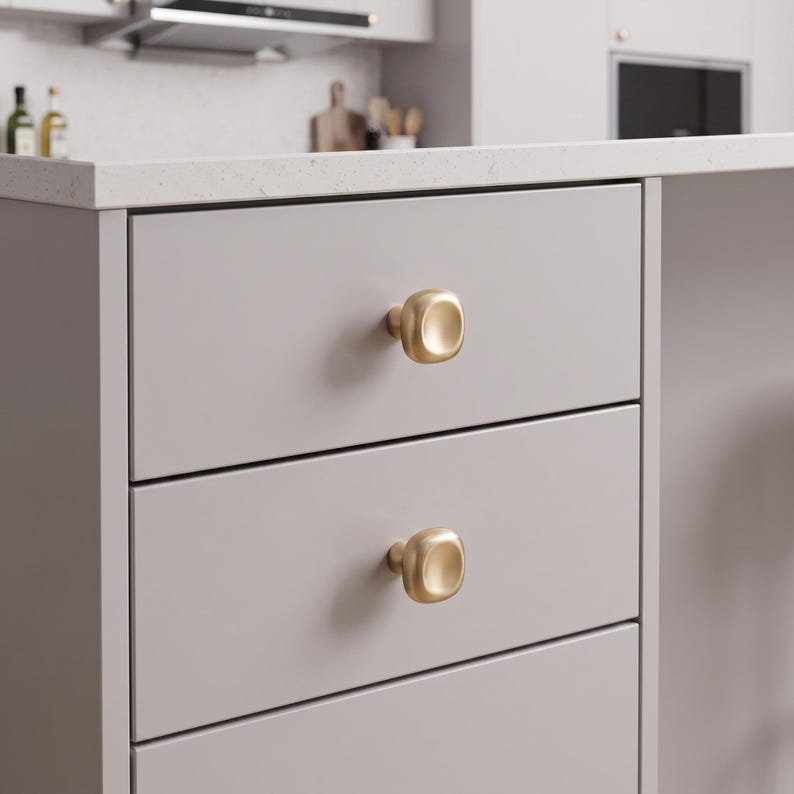 Modern Cabinet Knobs Drawer Knobs Kitchen Hardware Furniture Handles Cupboard Knobs Decorative Pulls Dresser Hardware Home Decor Upgrade image 3