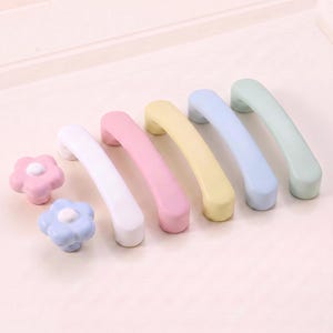 Flower Cabinet Knobs Drawer Pulls Decorative Furniture Handles Kitchen Cabinet Hardware Dresser Knobs Home Decor Furniture Upgrade