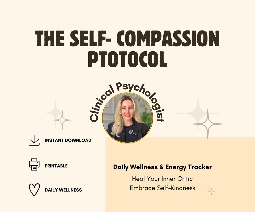 Self Compassion Toolkit, Inner Critic Healing, Clinical Psychologist ...