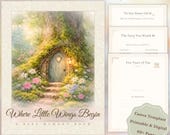 Fairy Baby Memory Book Template, Ages 0-5, Whimsical Keepsake (Digital Download)