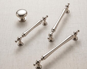 Classic Cabinet Handle Drawer Pull Vintage Furniture Hardware Kitchen Cupboard Handle Traditional Dresser Pull Home Renovation Accessorie