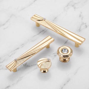 Crystal Cabinet Handles Drawer Pulls Luxury Kitchen Hardware Decorative Furniture Pulls Cabinet Knobs Dresser Handles Modern Home Upgrade