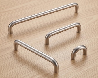 Modern Cabinet Handles Drawer Pulls Kitchen Cupboard Hardware Minimalist Furniture Handles T Bar Pulls Dresser Wardrobe Renovation Decor
