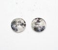 10pcs 16mm Round Handmade Photo Glass Cabochons - Moon