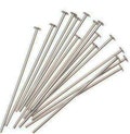 100pcs Silver Plated Headpins Head Pins Jewelry Findings 40mm