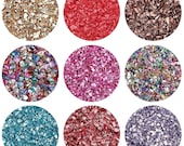 20g lot Mixed Colors Metallized Glass Beads Metallic Flakes For Resin Mold Filler Nail Art Decoration DIY Jewelry Making Mold Filling Tool