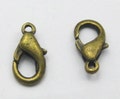 100pcs Antique Bronze Lobster Claw Clasp Jewelry Findings 7x12mm B408-3