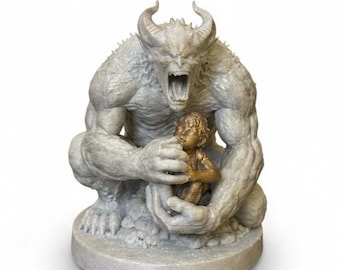 Monster I Built – Inner Child Healing, Sobriety Art, Therapist Decor