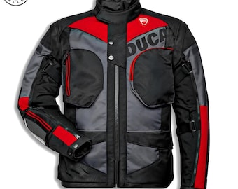 Chaqueta de tela para hombre DUCATI ATACAMA C2 / / chaqueta de turismo para hombre.