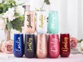 Personalized Stainless Steel Champagne Flute, Bridesmaid Wine Glass, Bridal Party Tumbler