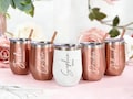 Personalized Wine Tumbler,Bridesmaid Gift,Custom Stainless Steel Cup for Wedding,Insulated Travel Mug with Lid for Party Bachelorette Gifts