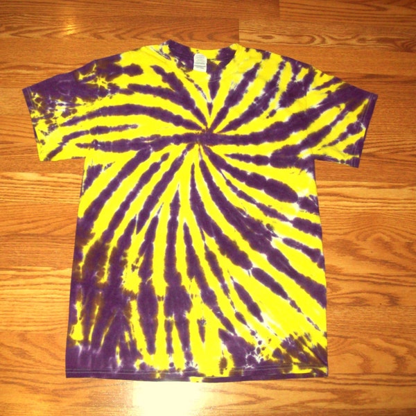 mens purple tie dye shirt