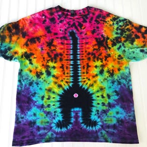 S M L XL 2X 3X 4XL 5X 6X Tie Dye Shirt, Kids, Adult, Plus size tie dye, Tie Dye Black Kitty Cat Butt, Catbutt