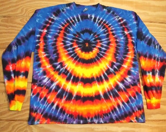 Chemise Manches Longues Tie-dye - Taille 2XL Femme - Couleurs Multicolores - Neuf Sans étiquettes