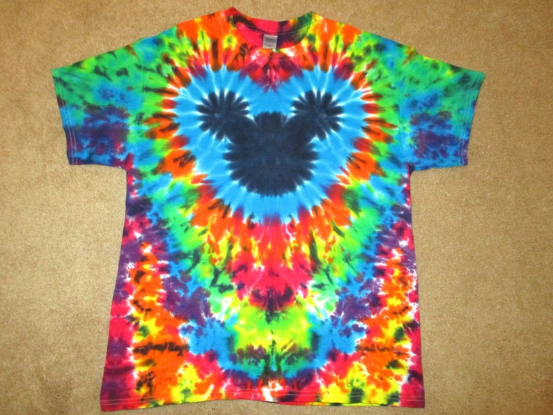 Tie Dye Mickey S M L xl 2x 3x 4x 5x 6x Kids Adult Plus Etsy