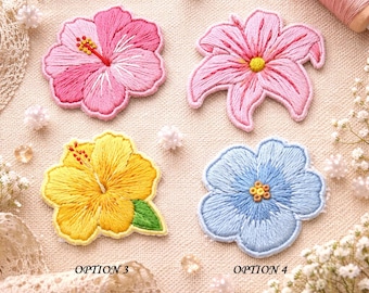 Mother’s Day Embroidered Patch Set, Love You Mom Iron On Patches, Super Mom Applique Badge, Gift for Mom