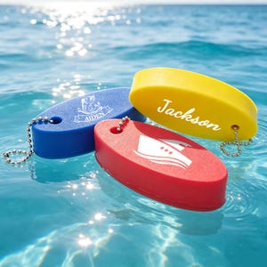 Personalized Floating Keychain Custom Boat Gift for Boaters  Fisherman Personalized Floating Keychain, Custom Boat Key Float