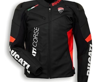 Ducati Corse C6 leren jack: herenrijjack voor dames en heren.