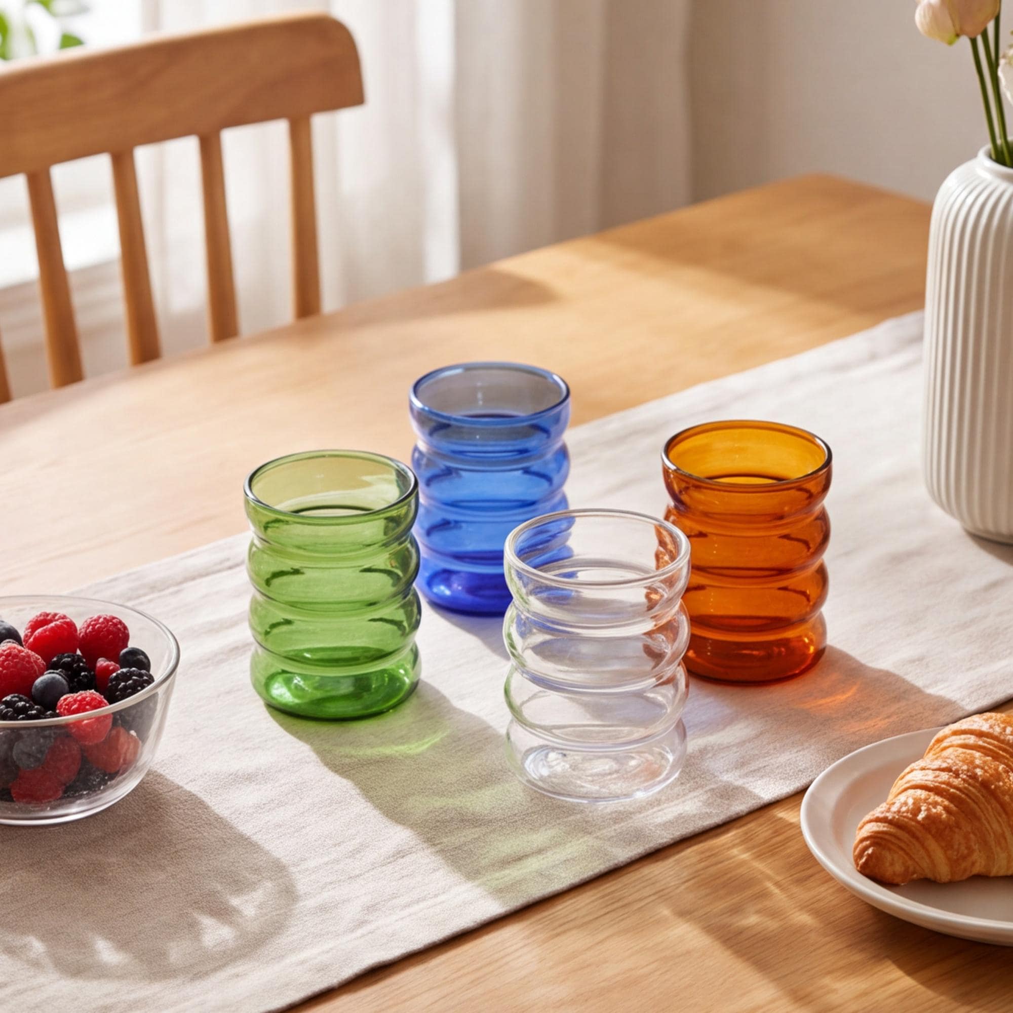 Vintage Spiral Glass - Etsy