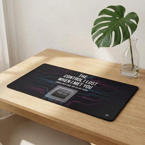 Strg-Taste Liebe Schreibtischmatte Große Gaming Maus Pad, Geschenk für Programmierer Freund Freundin, Gamer Schreibtischunterlage, Valentinstag Geschenk für Ihn Sie