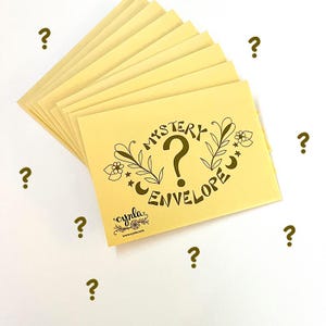MYSTERY Umschläge ??? Strumpffüller Grußkarten Aufkleber Malvorlagen Grab Bag Überraschung wunderbares Geheimnis glücklich Geschenk für Kindergeschenke
