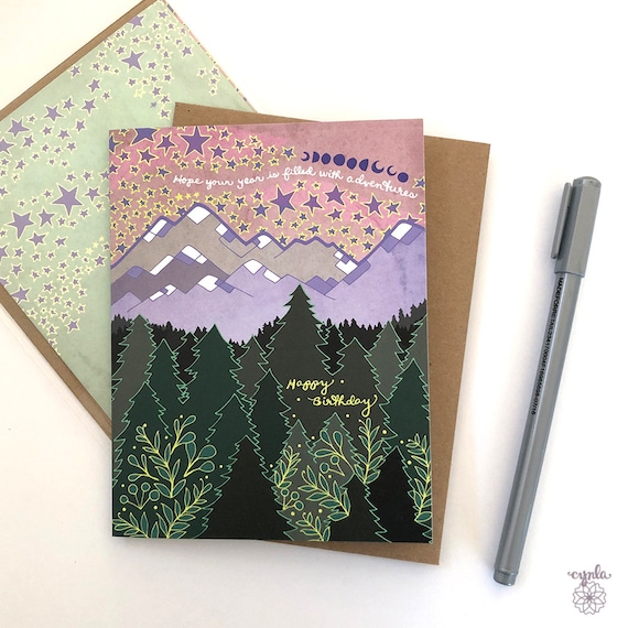 Mountain Stream | Greeting Card Mountain Stream | Greeting Card