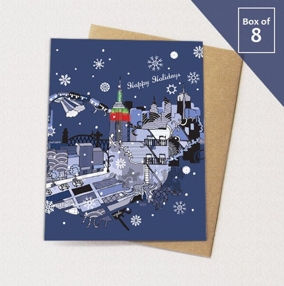 Nyc Christmas Cards 