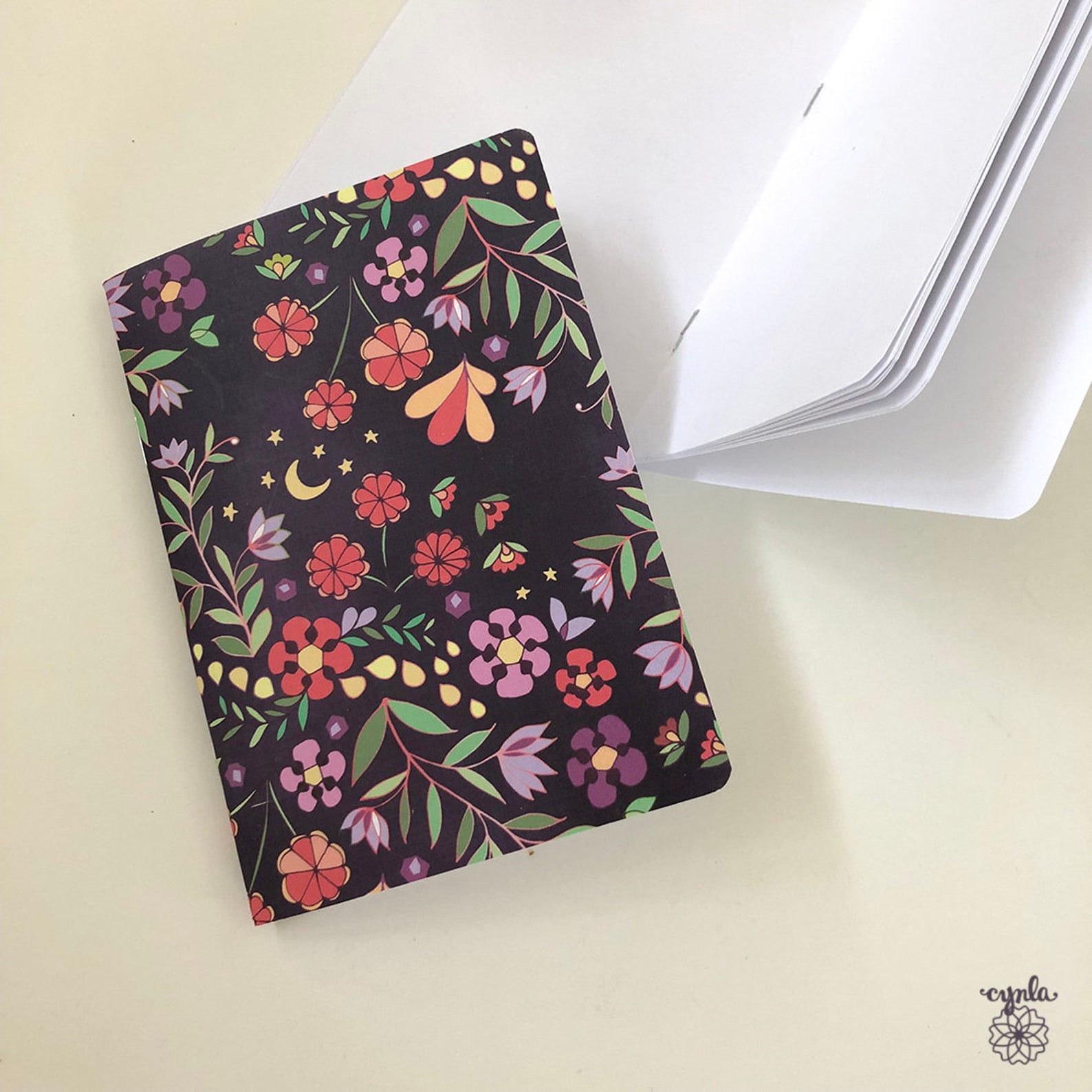 Notebooks Bird & Flower Pocket Notebooks Bird Sanctuary Etsy