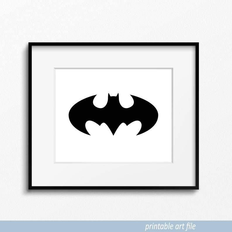 Printable Batman Emblem Print, Dim Knight Brand, Batman Symbol, Batman Print, Batman Artwork, Batman Wall Artwork, Printable Artwork, Downloadable Artwork photo regarding Batman Logo Printable named Printable Batman Logo Print, Dim Knight Logo, Batman Brand, Batman Print, Batman Artwork, Batman Wall Artwork, Printable Artwork, Downloadable Artwork
