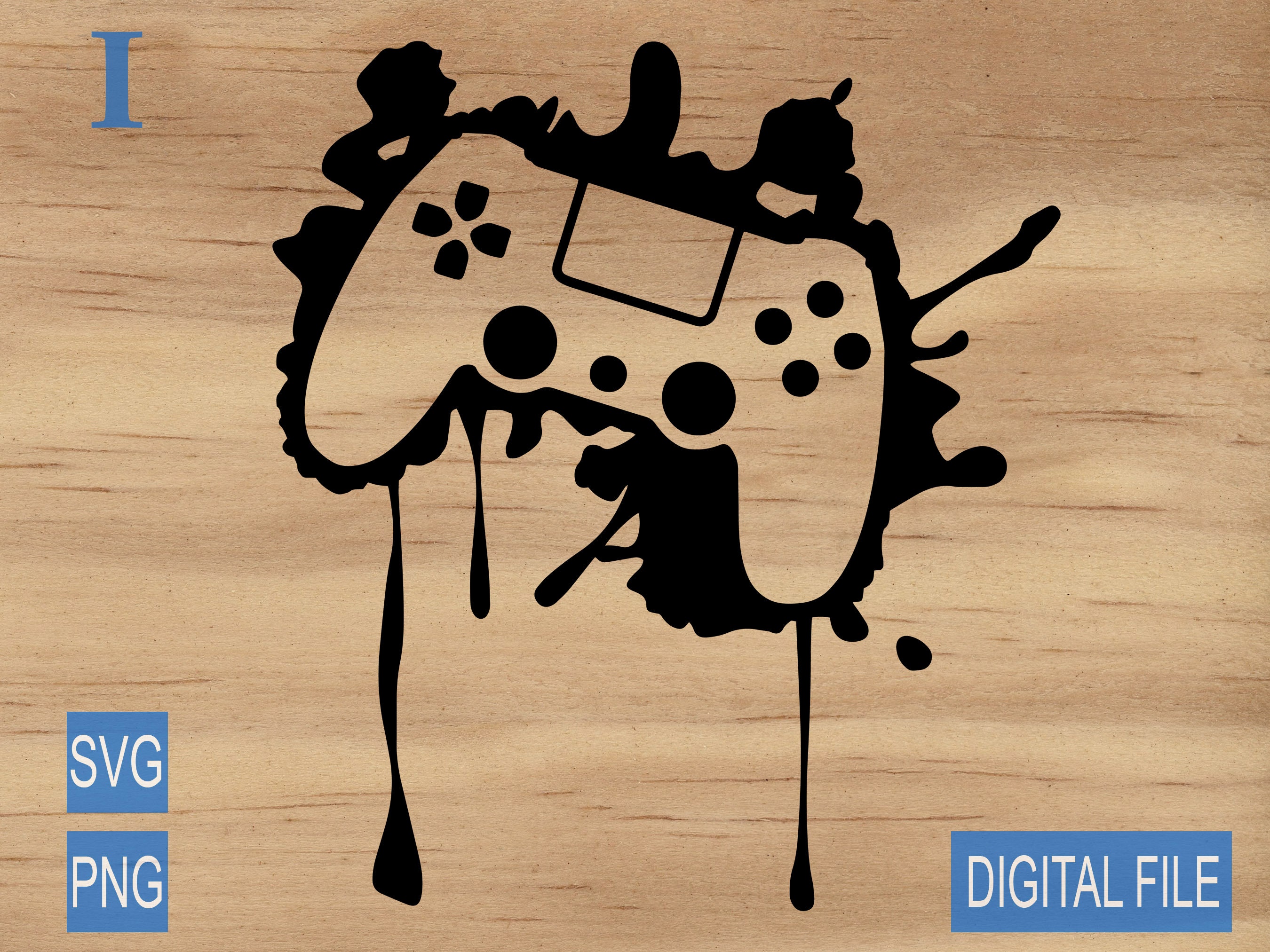 Controller svg Spatter svg Video Game Controller svg PS4 svg | Etsy