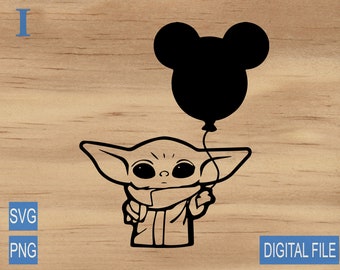 Baby Yoda Svg Etsy