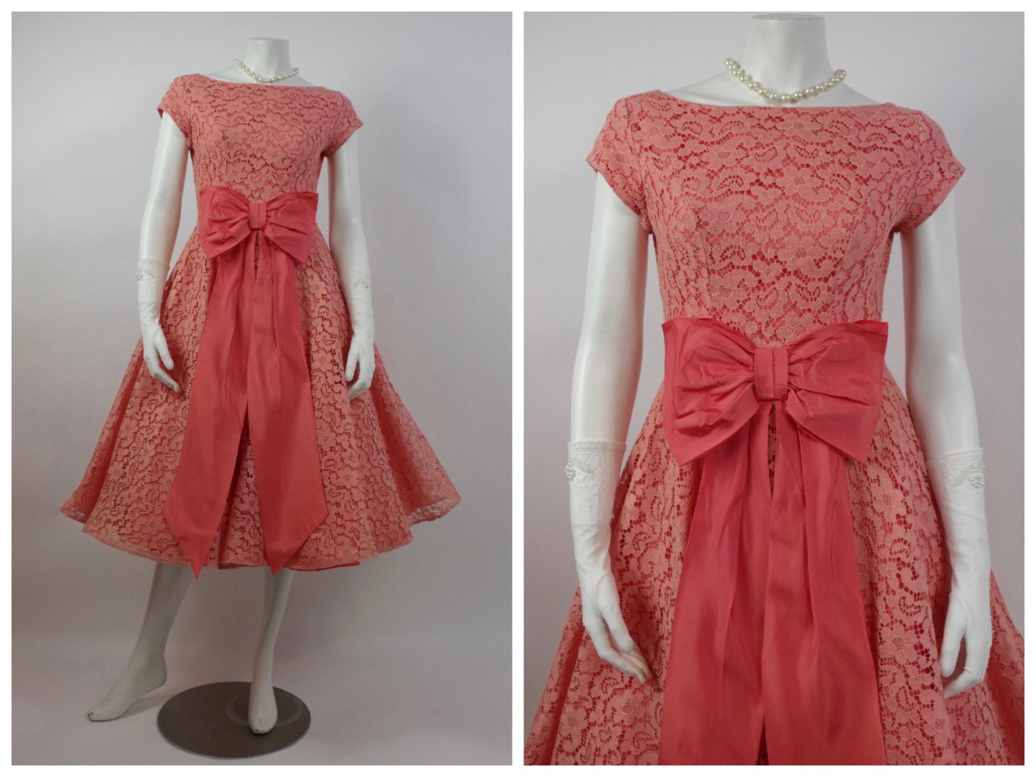 Vintage 50s Cupcake Prom Dress Cheap