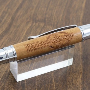 Wood Celtic Cross Pen