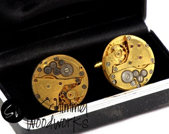 Watch Movement Cufflinks