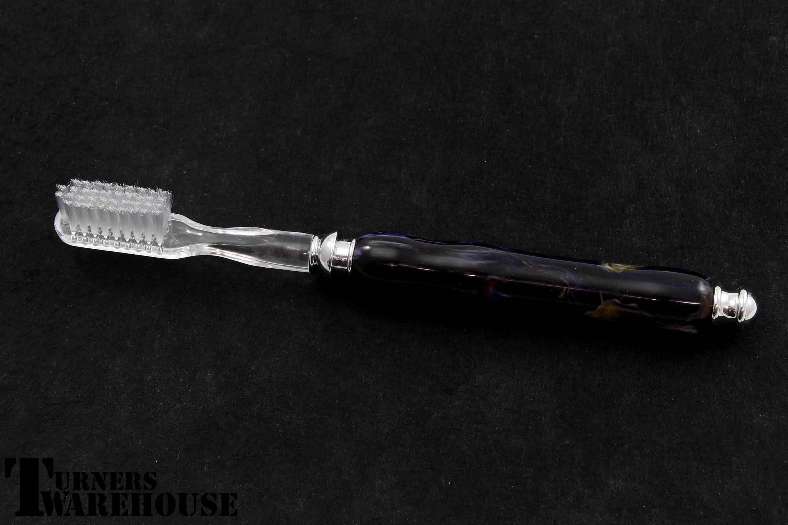 Handmade Schimmel Toothbrush Handle. With 3 toothbrush easy