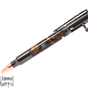 Bolt Action Bullet Pen - Amazing acrylic swirls