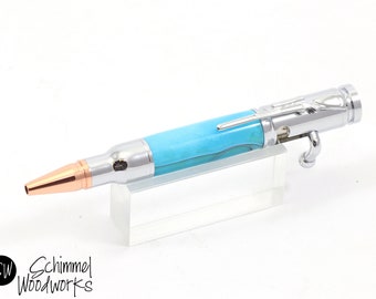 Mini Six Prismatic Brass Ballpoint Pen Creative Retro Bolt Type Tactical Pen 