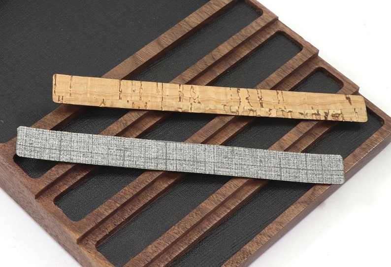 Cherry Wood Pen Large Tray With Desk Organizer Holds 8 Pens Etsy