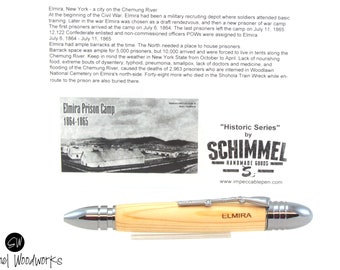 Civil War Camp Elmira Wood Pen