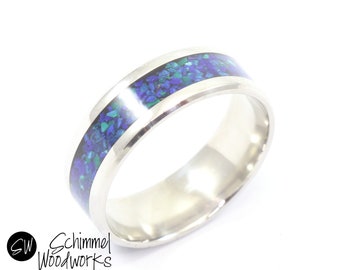 Azurite Malachite Ring