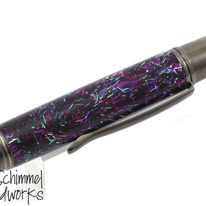 Purple Glitter Pen