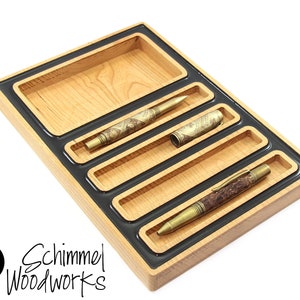 Maple Pen Display with Black accents