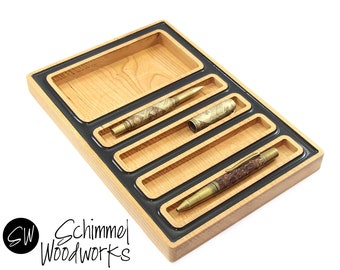 Pantalla de lápiz de arce con detalles en negro