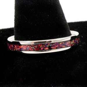 Opal Edelstahl Ring