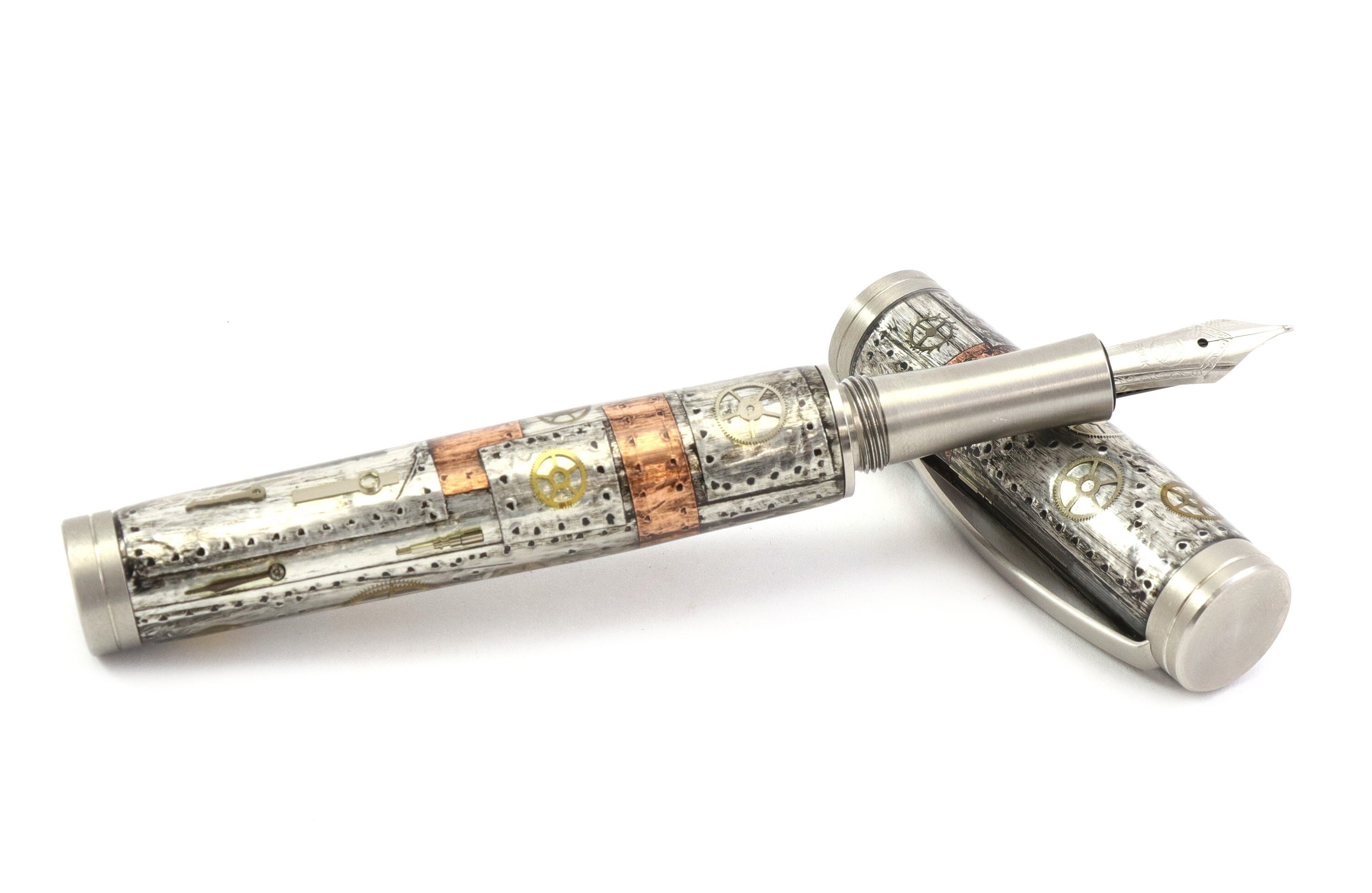Vintage Watch Part Steampunk Fountain Pen