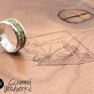 Grüner Opal Ring