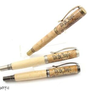 We The People Wood Pen