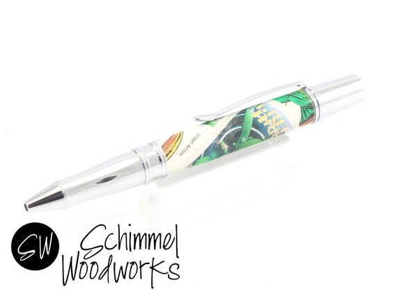 Green Arrow Pen Comic Book Stamp Pen 